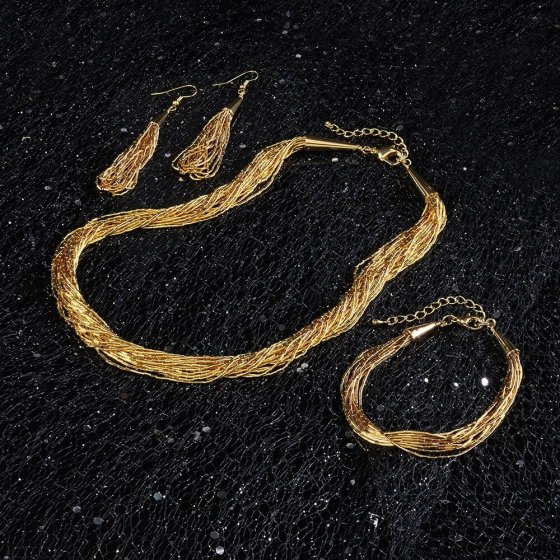 parure de bijoux "Goldfluss" 