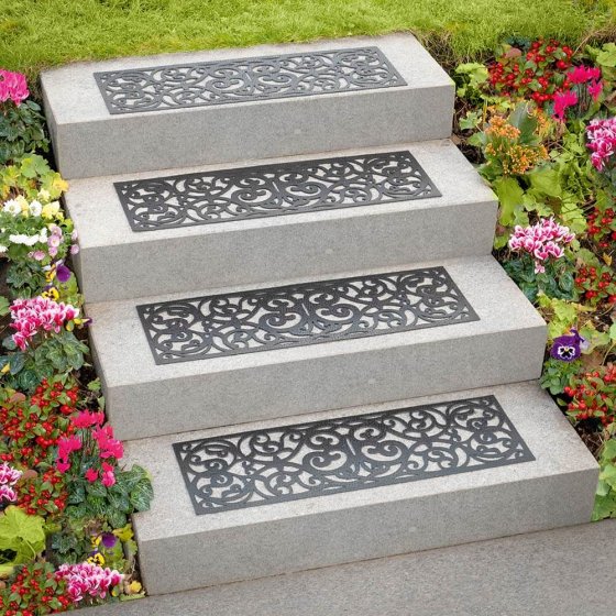 Trapmat 'Antiek' 4 stuks 