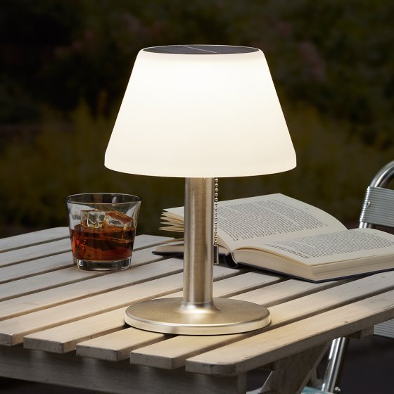 Lampe de table LED solaire 