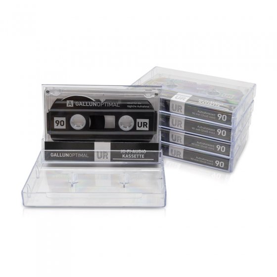 Audiocassettes, 90 minuten Set van 5 
