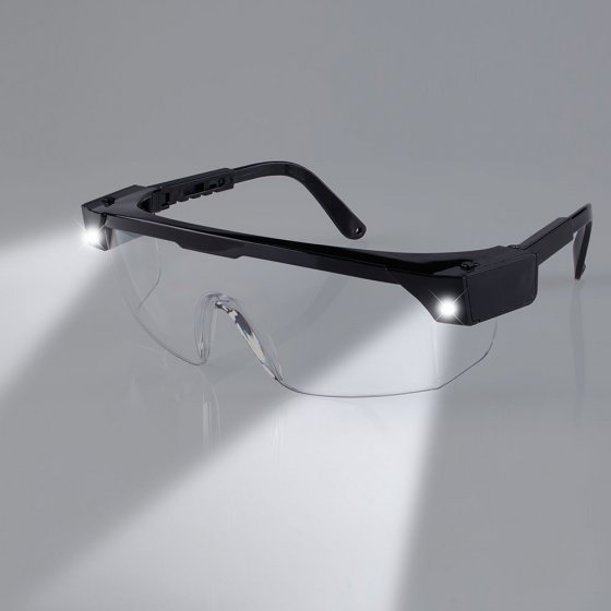 Beschermings-/werkbril met verlichting 