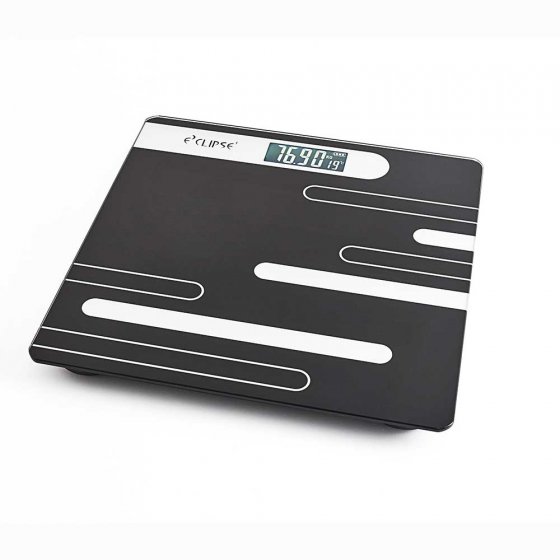 Ultraplatte digitale personenweegschaal 