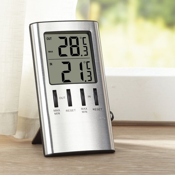Binnen- en buitenthermometer 