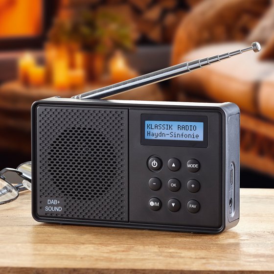 Compacte DAB+-/FM-radio 