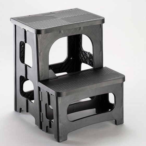 Opklapbare 2-trapskruk 