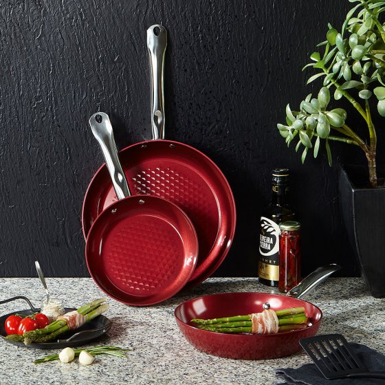 Poêles à bord haut « Ceraflon Prestige » 