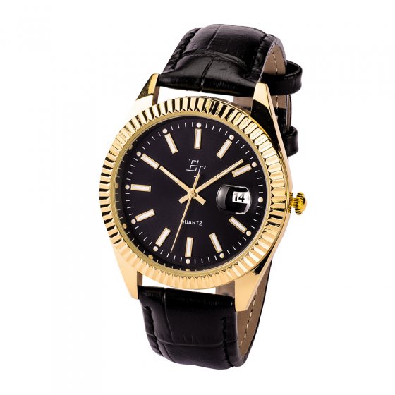 VOTRE CADEAU : Montre homme « Black & Gold » 