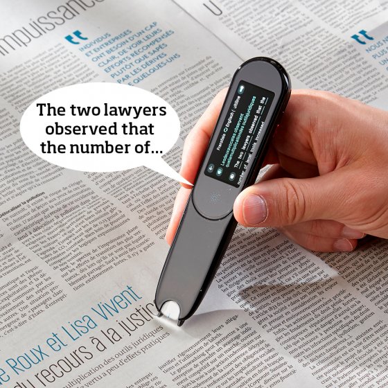 Stylo scanner traducteur 