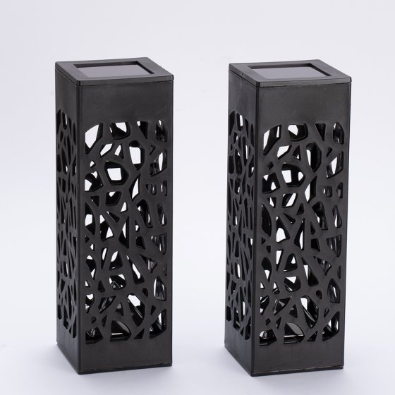 SOLARLAMPEN ’LUMIÉRE’, SET VAN 2 STUKS 