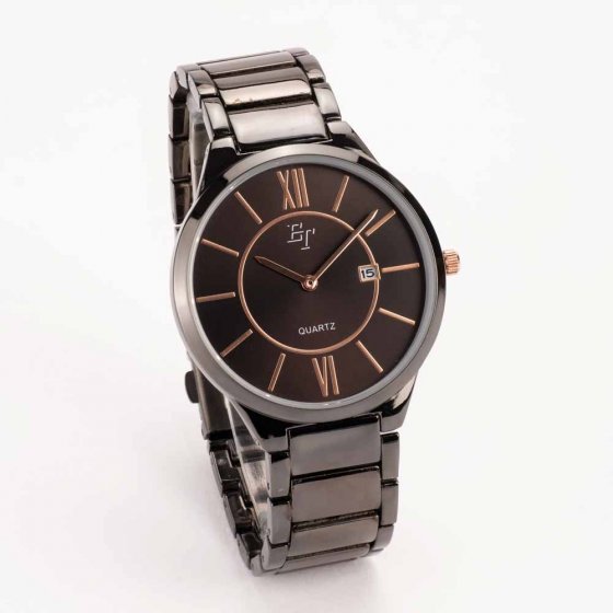 LA MONTRE ULTRAPLATE POUR HOMME « ONYX » 