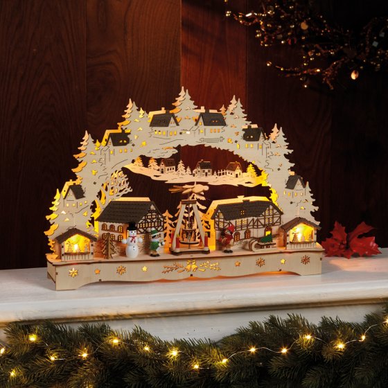 L’archer de rêve avec maison à colombage L’archer de rêve avec maison à colombage