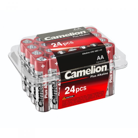 Lot économique de 24 piles AA 