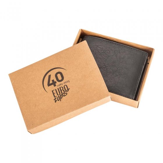 Portemonnee van buffelleer 