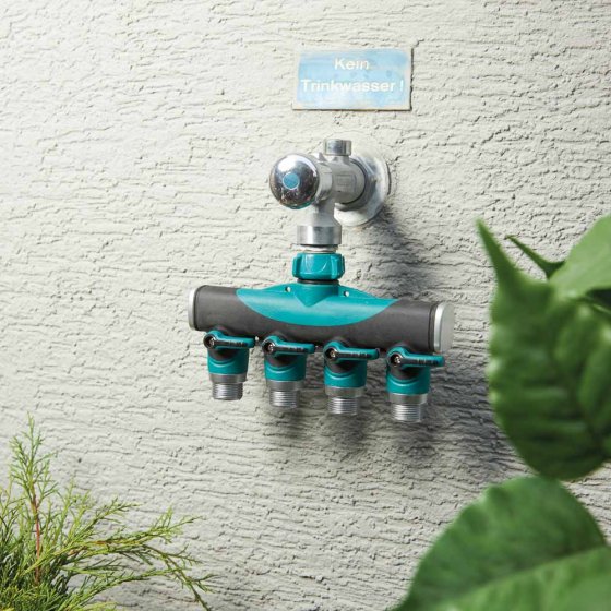 Distributeur de robinet 4 voies 