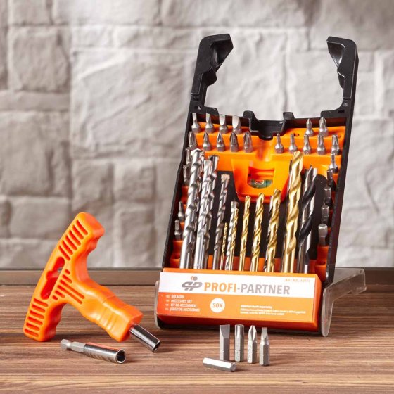 50-delige boor- en bitset 