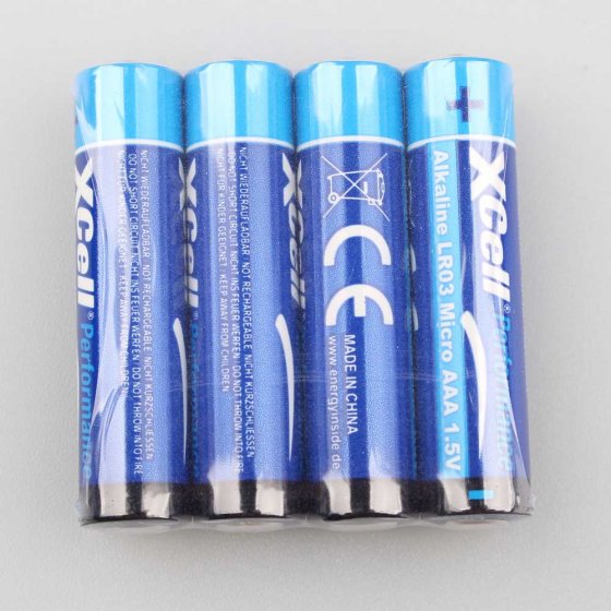 Bijpassende AAA-batterijen 