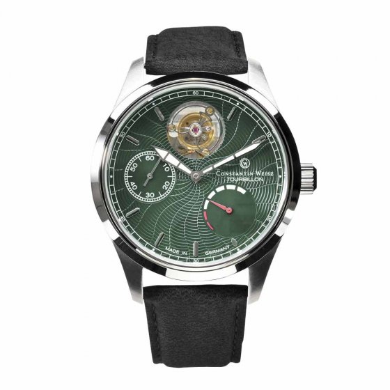 Montre automatique « Tourbillon » Vert