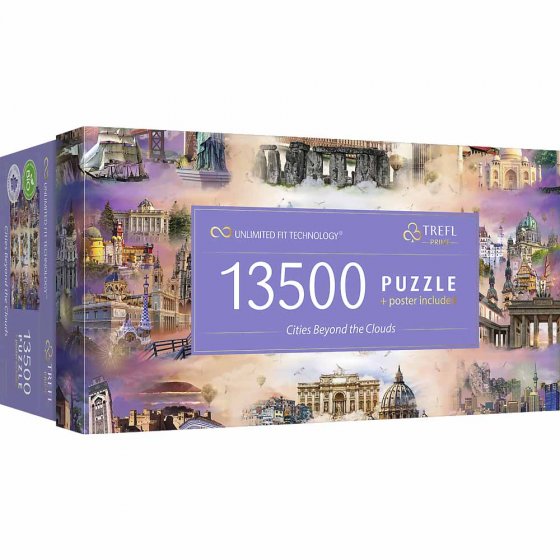 Puzzle Premium « Villes au-dessus des nuages » 