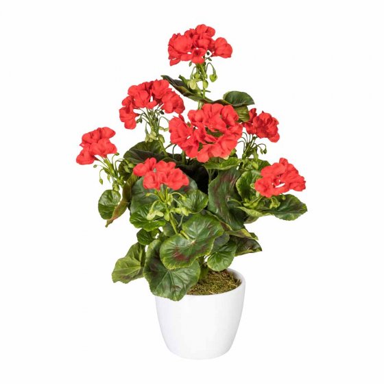 Fleur artificielle géranium 