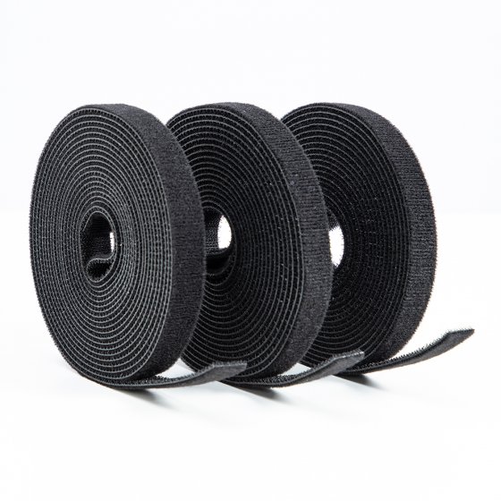 Universeel klittenband (zwart) 