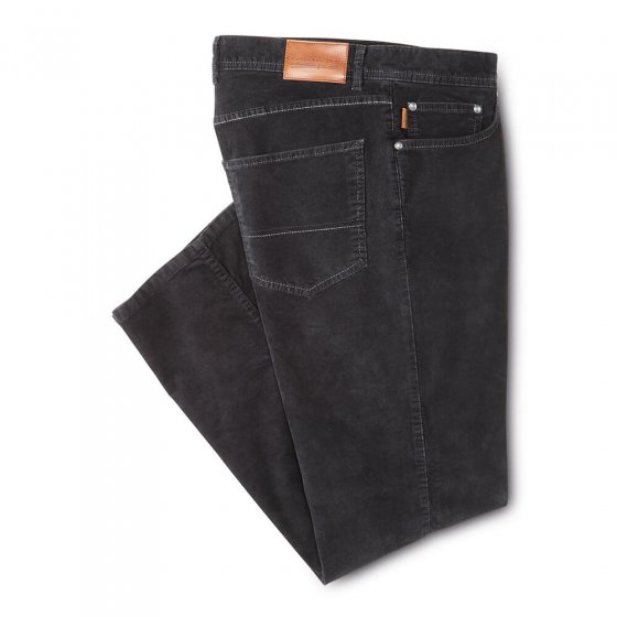 Pantalon tendance en velours côtelé 30 | Anthracite