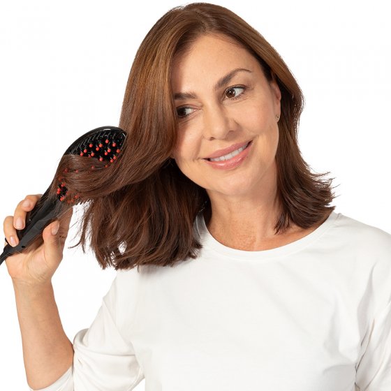 Brosse à cheveux électrique 