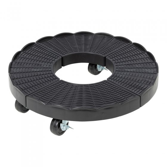 Verstelbare plantenroller met remmen  