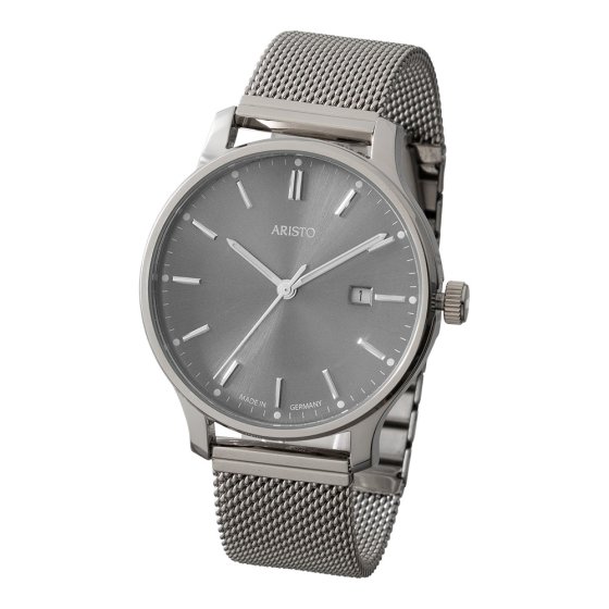 Montre Milanaise pour homme  Gris