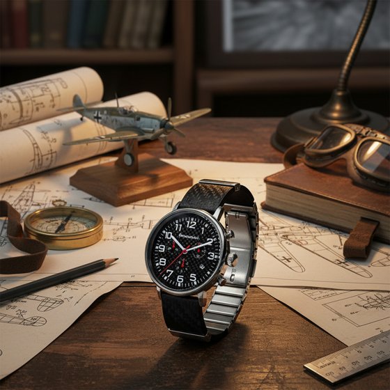 Chronograaf - Koolstof 