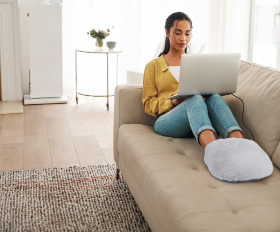 Chauffe-pieds électrique 