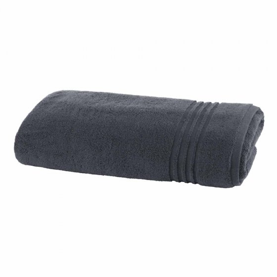 Serviette de douche 70 x 140 cm Gris