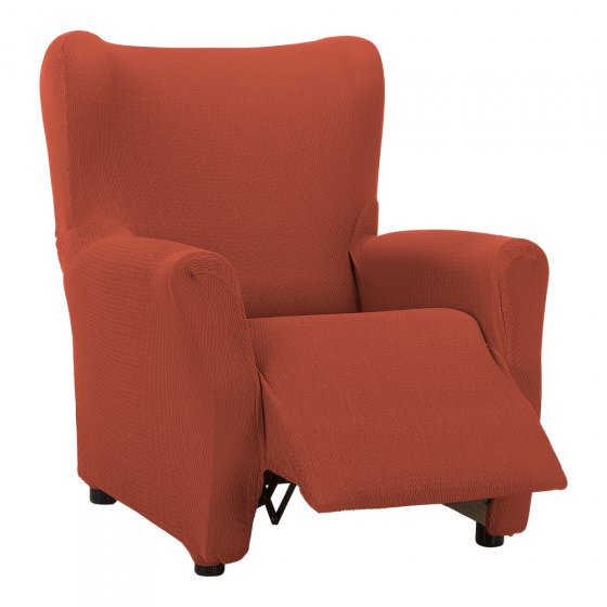 Housse élastique pour fauteuil TV Marron clair