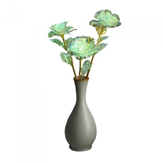 Decoratief rozentrio 