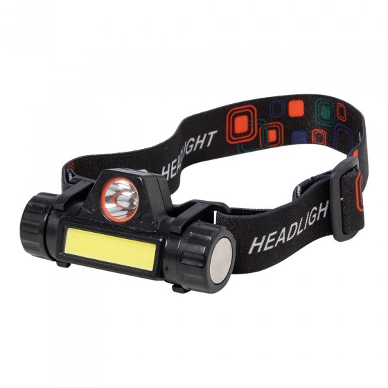 Lampe frontale 2 en 1 à bandeau amovible 