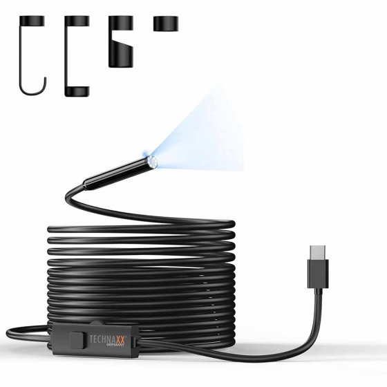 Caméra endoscopique avec éclairage 