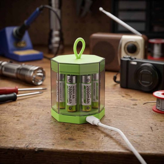 Compacte oplader "Mignon/Micro" 