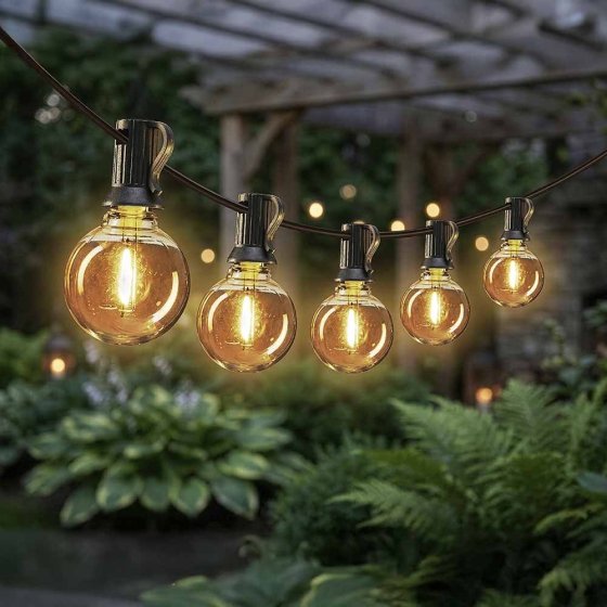 Guirlande lumineuse d'extérieur avec télécommande 