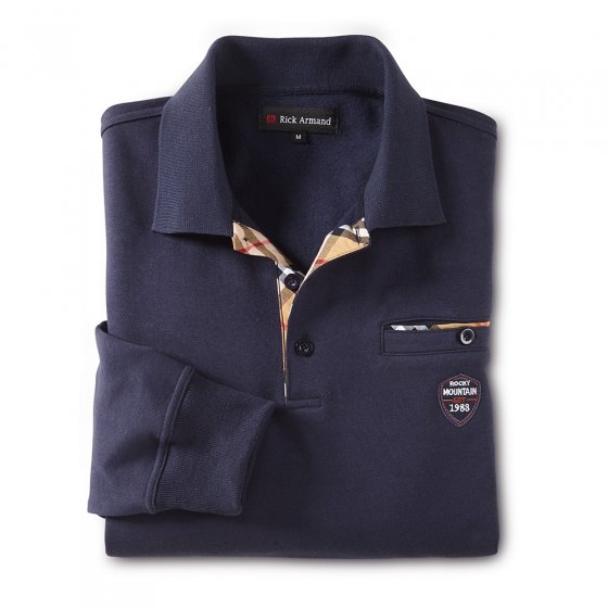 Thermo-sweatshirt met contrasten 