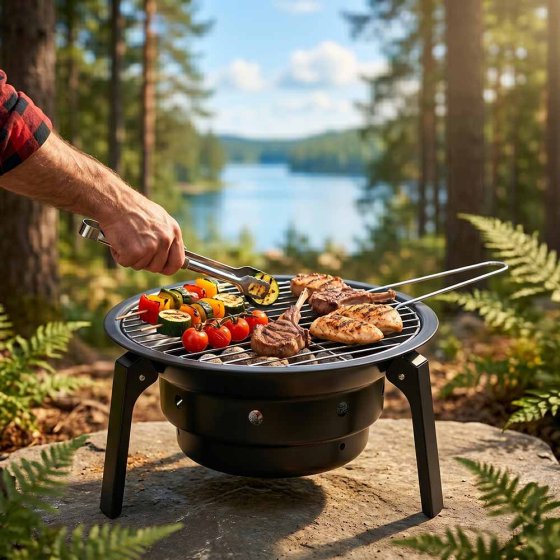 Mobiele BBQ-grill 