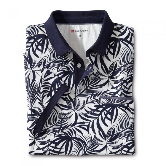 Polo avec motif imprimé moderne 