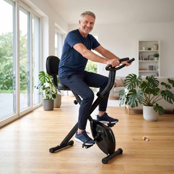 Hometrainer, fitnessfiets 