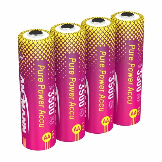 Pure Power - 4 AA-batterijen 