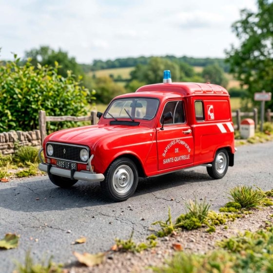Renault 4L brandweer 