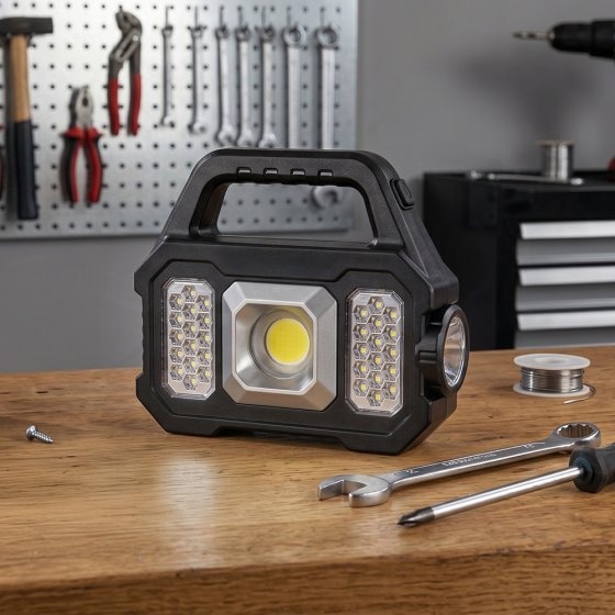 Lampe de travail mobile COB 