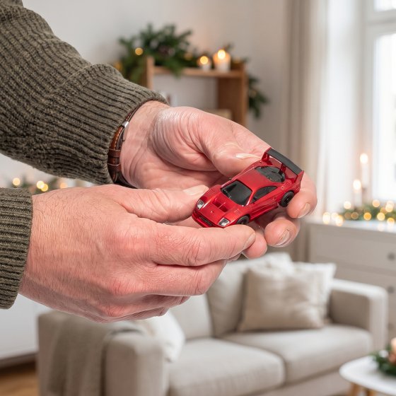 F40 avec télécommande (rouge) 