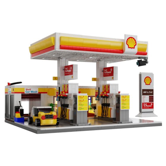 Shell tankstation 