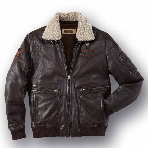 Bomberjack van lamsleer 