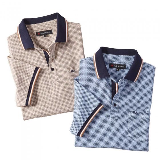 Polo moderne XXL (120/124) | Bleu clair