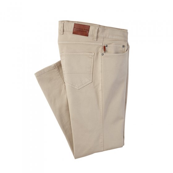 Broek van canvas-katoen 54 | Beige