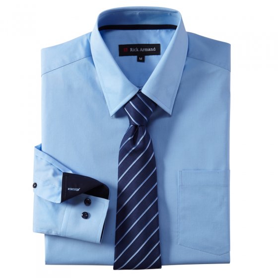 Set: overhemd en stropdas 